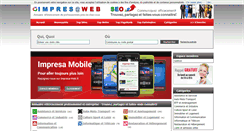 Desktop Screenshot of impresa-web.com