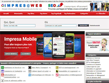 Tablet Screenshot of impresa-web.com